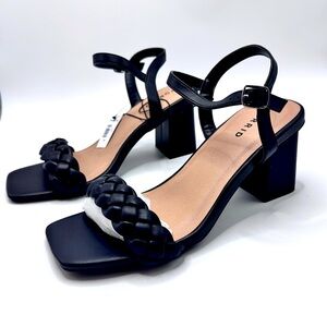 NWT -Torrid -Braided Single Band Block Heel (WW)